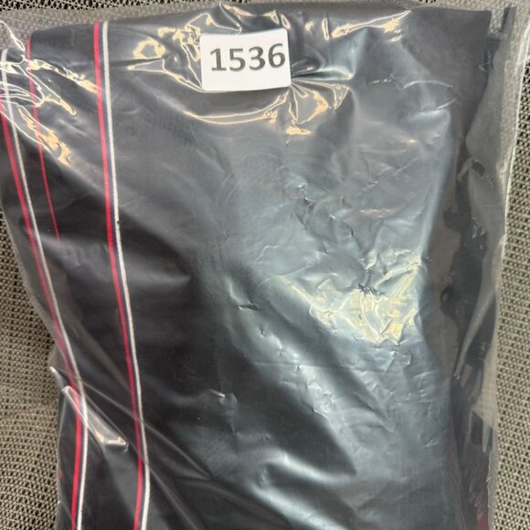 Cello womens Black Skinny Jeans With Red & White Side Stripes - Size 20 - Picture 10 of 10